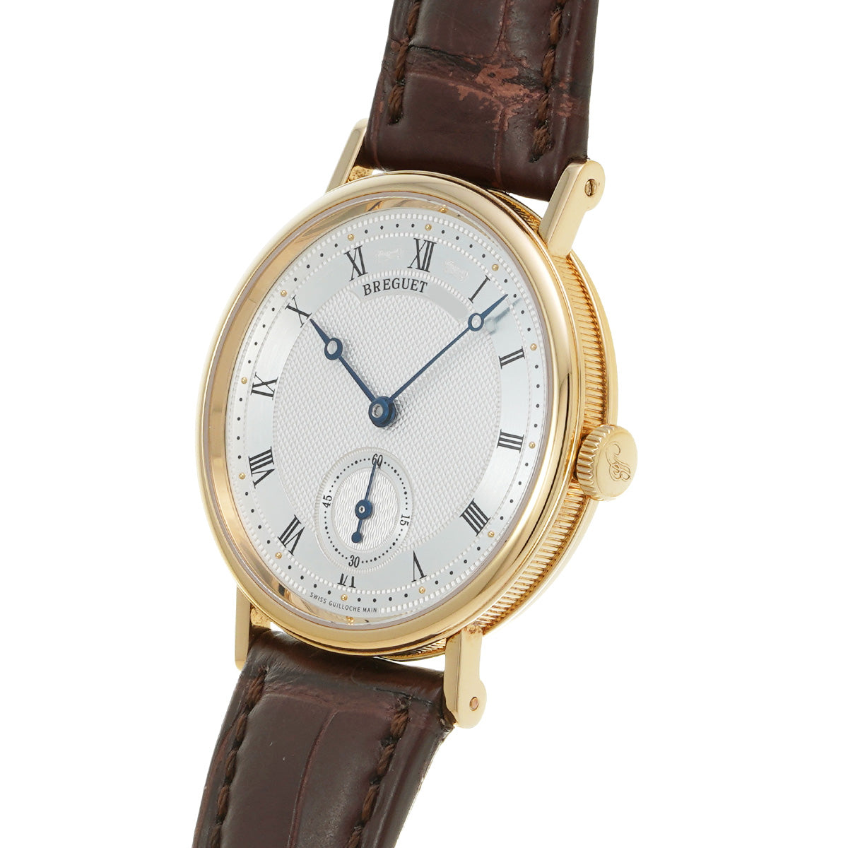 Classic Twin Barrel 5907BA/12/984 Silver Breguet Men's [Pre-Owned].