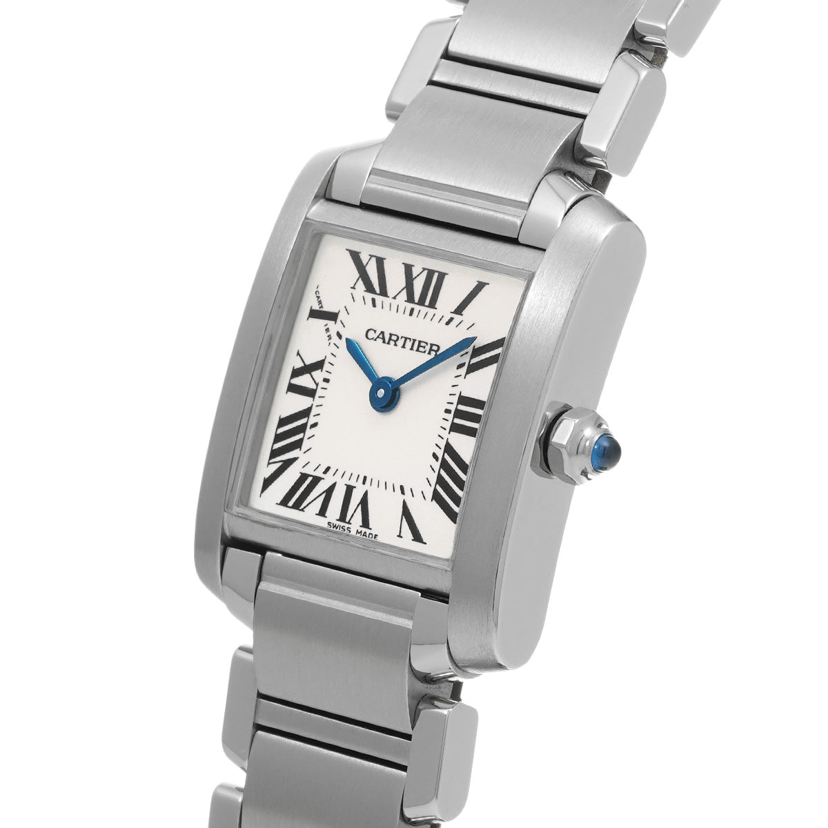Tank Francaise SM W51008Q3 Silver CARTIER Ladies [Pre-owned]