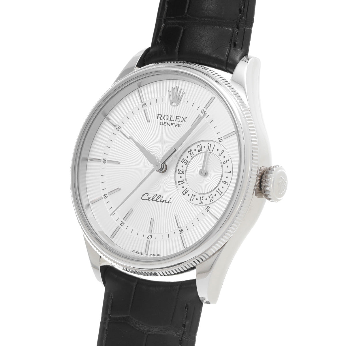 Cellini Date 50519 Random Serial Silver ROLEX Men's [Pre-owned].