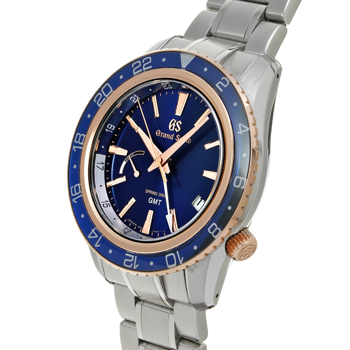 Spring Drive GMT 2022 Special Limited Edition SBGE286 Blue Grand Seiko Men's [Pre-Owned].