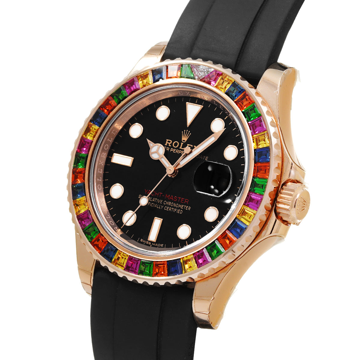 Yacht-Master 40 Candy 116695SATS Random Serial Black ROLEX Men's [Pre-Owned].