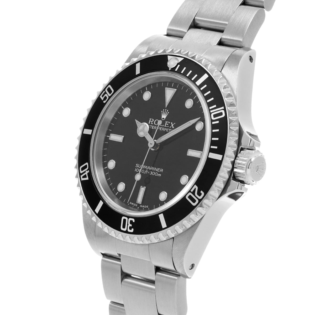 Submariner 14060M K (manufactured circa 2001) Black ROLEX Men's [Pre-Owned].