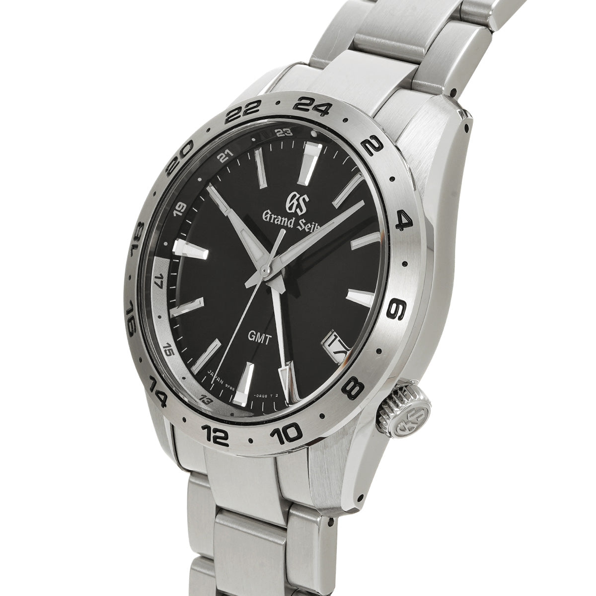 Sport Collection Quartz GMT SBGN027 Black Grand Seiko Men's [Pre-Owned].