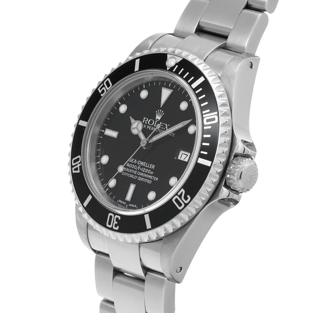 Sea-Dweller 16600 Y (made around 2002) Black ROLEX Men's [Pre-Owned].