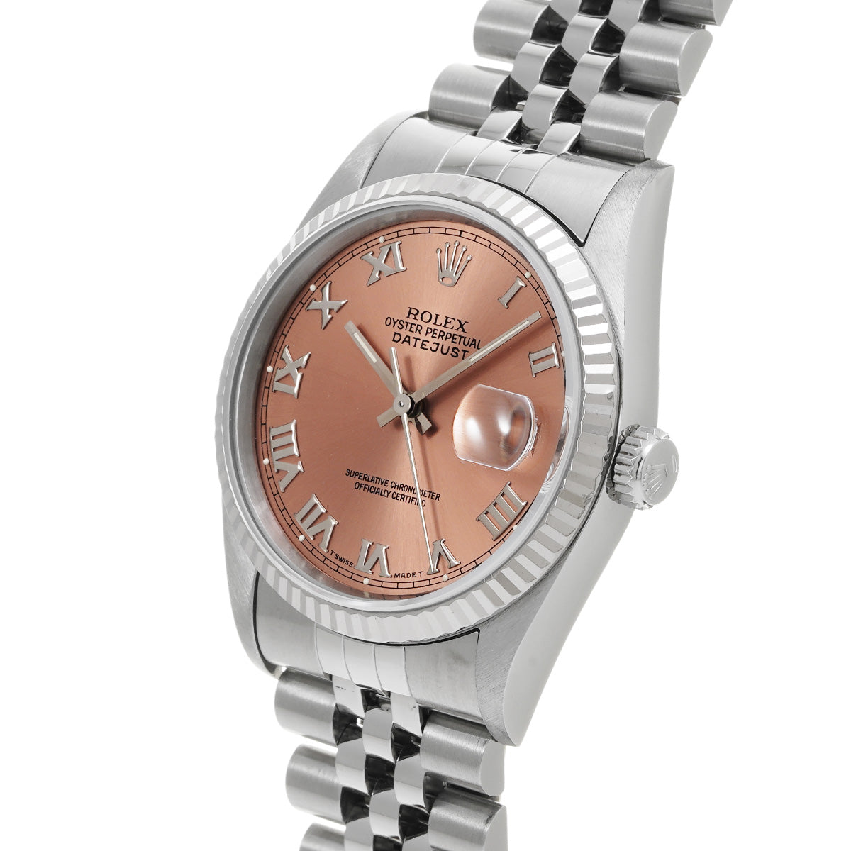 DATE JUST 16234 S (manufactured circa 1993) Pink ROLEX Men's [Pre-Owned].