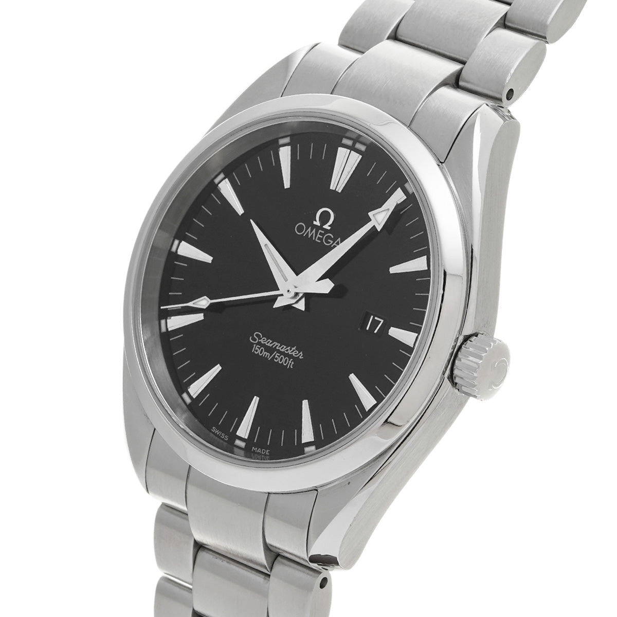Seamaster Aqua Terra Quartz 2517.50 Black OMEGA Men's [Pre-owned].