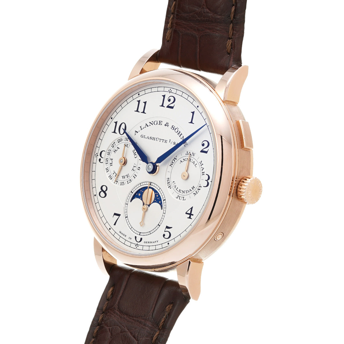 1815 Annual Calendar 238.032 E Silver A. Lange &amp; Sohne Men's [pre-owned]