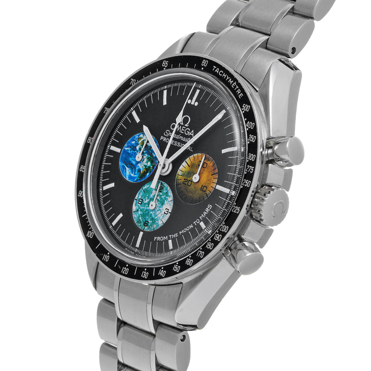 Speedmaster Professional Moon Watch From The Moon To Mars 3577.50 Black OMEGA Men's [Pre-Owned].
