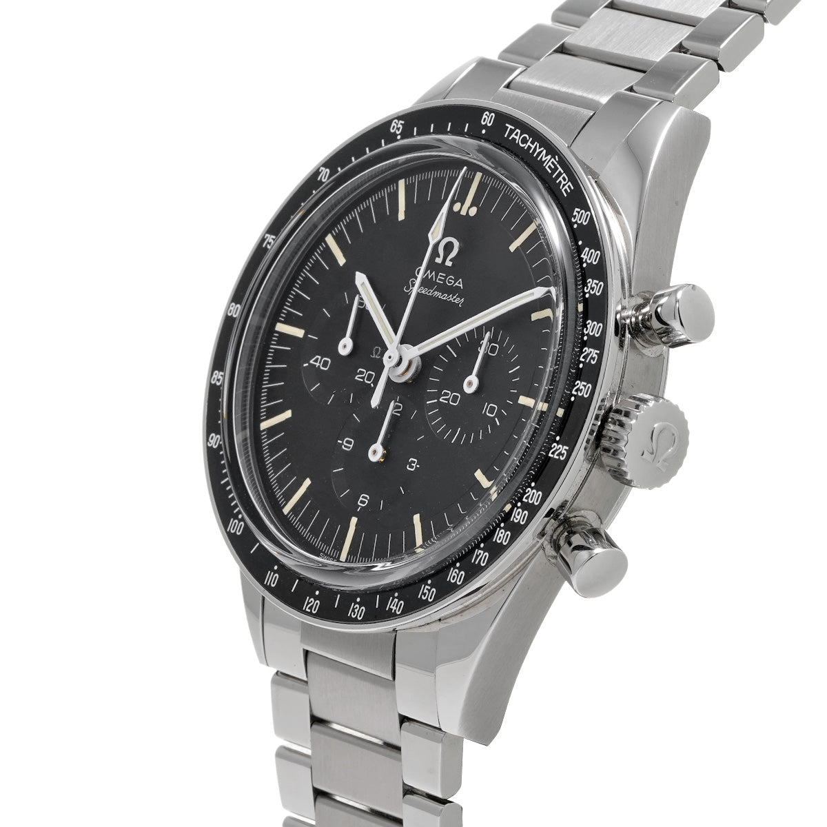 Speedmaster Caliber 321 311.30.40.30.01.001 Black OMEGA Men's [Pre-Owned].