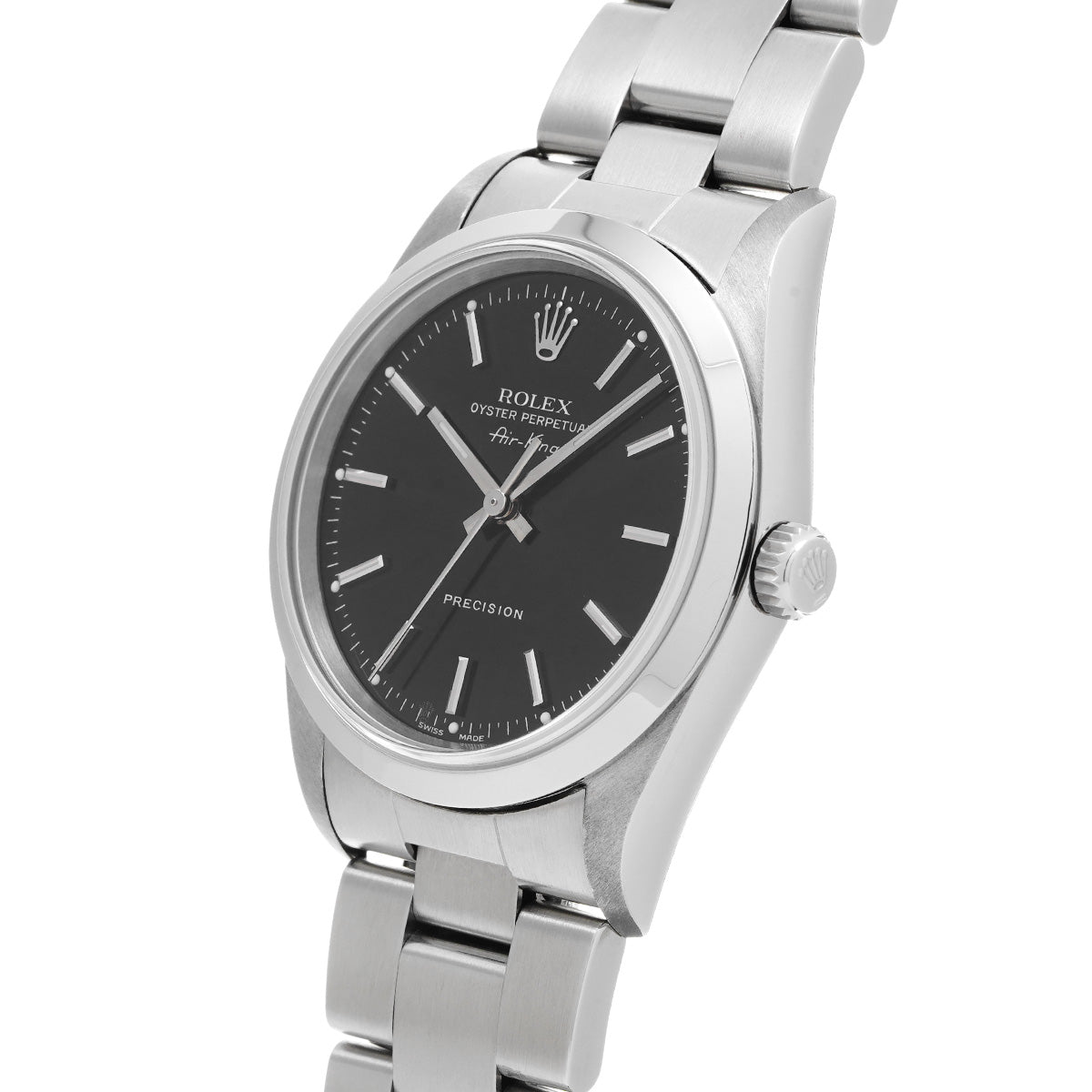 Air-King 14000M Z (manufactured circa 2006) Black ROLEX Men's [Pre-Owned].