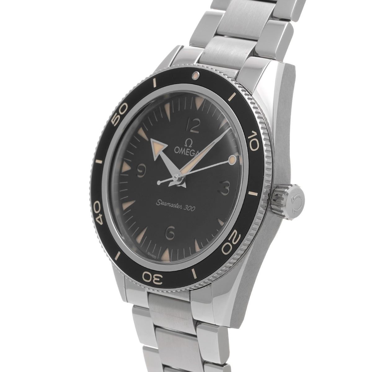 Seamaster 300 Co-Axial Master Chronometer 234.30.41.21.01.001 Black OMEGA Men's [Pre-Owned].