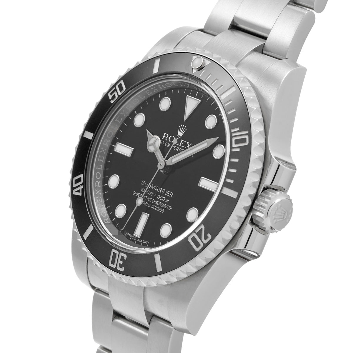 Submariner 114060 Random Serial Black ROLEX Men's [Pre-Owned].