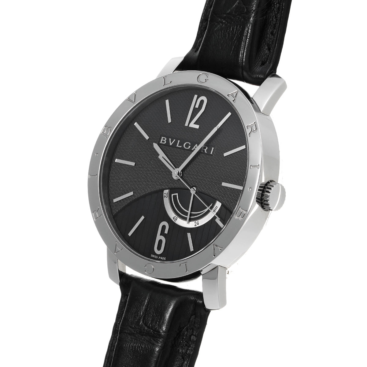 Bulgari Bulgari BB41SL Black BVLGARI Men's [Pre-owned].