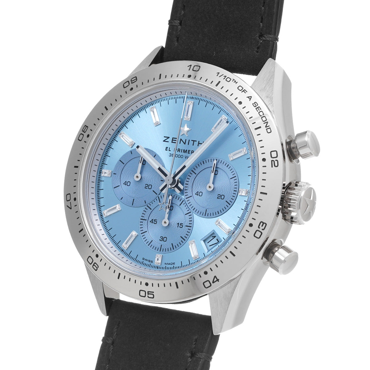 Chronomaster Sport Yoshida Special Limited edition of 20 pieces 65.3103.3600/53.C920 Blue/Diamond ZENITH Men's [Pre-Owned].