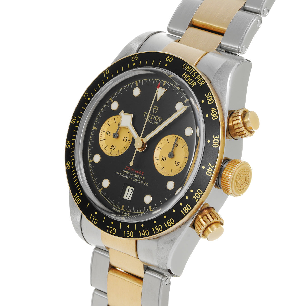 Black Bay Chrono S&amp;G 79363N Black/Champagne TUDOR Men's [Pre-Owned].