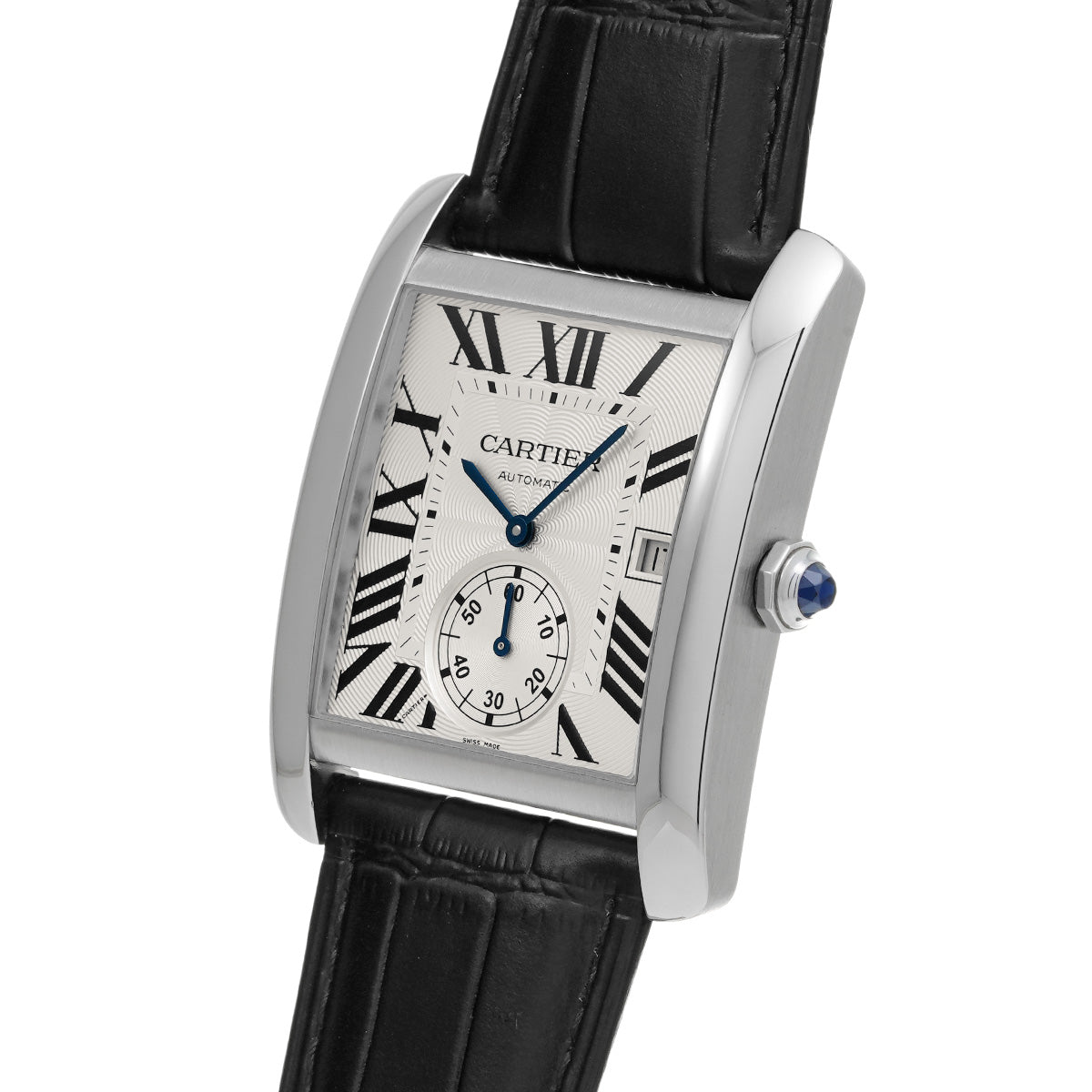 Tank MC W5330003 Silver CARTIER Men's [Pre-Owned].