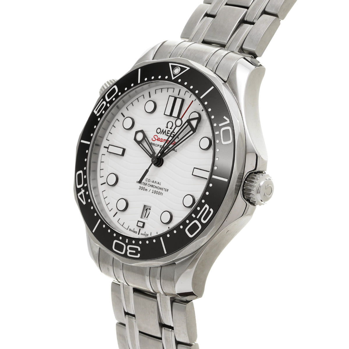 Seamaster Diver 300 Co-Axial Master Chronometer 210.30.42.20.04.001 White OMEGA Mens [Pre-Owned].