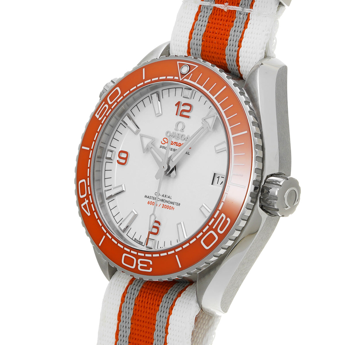 Seamaster Planet Ocean 600 Master Chronometer 215.32.44.21.04.001 White OMEGA Men's [Pre-owned].