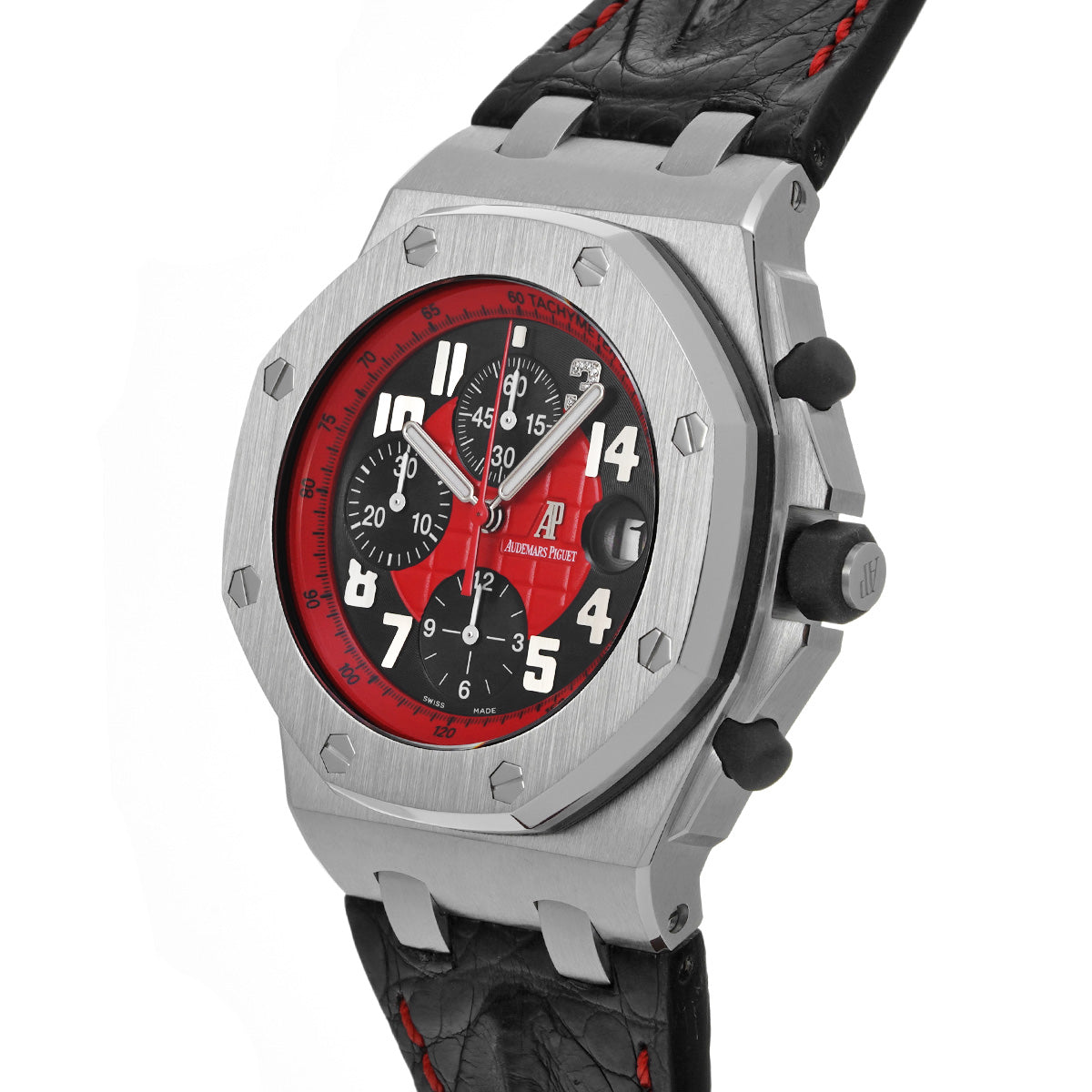 Royal Oak Offshore Chrono MASATO 26195ST.OO.D101CR.01 Black/Red AUDEMARS PIGUET Men's [pre-owned]