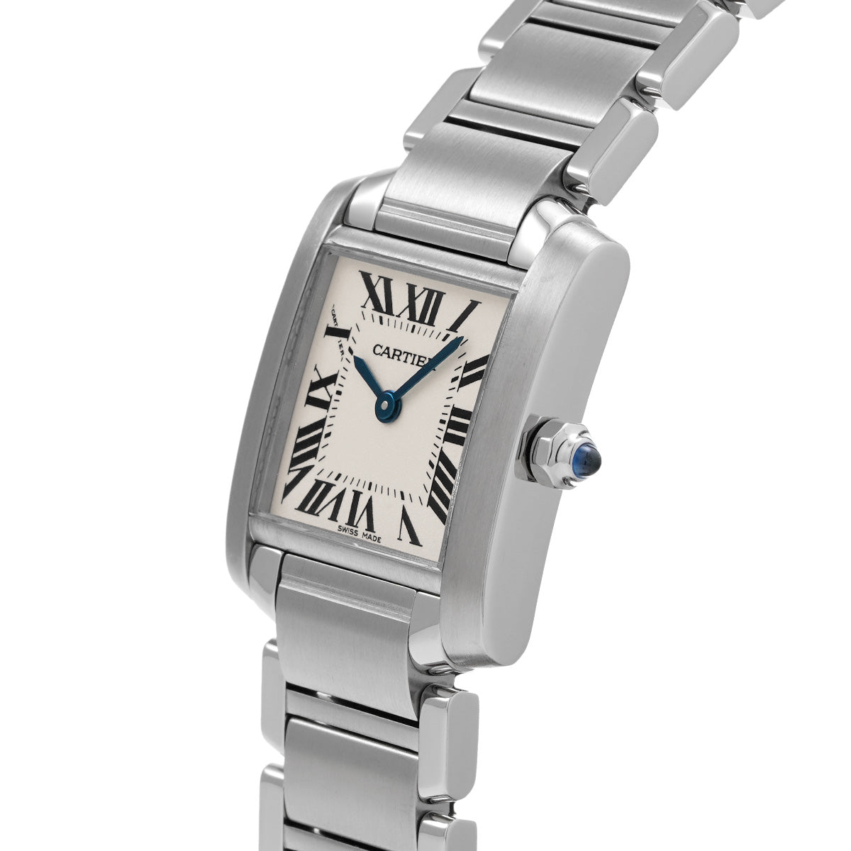 Tank Francaise SM W51008Q3 Silver CARTIER Ladies [Pre-owned]