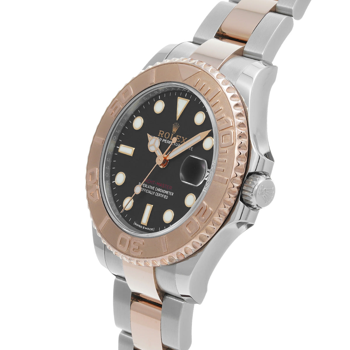 Yacht-Master 37 268621 Random Serial Black ROLEX Unisex [Pre-Owned].