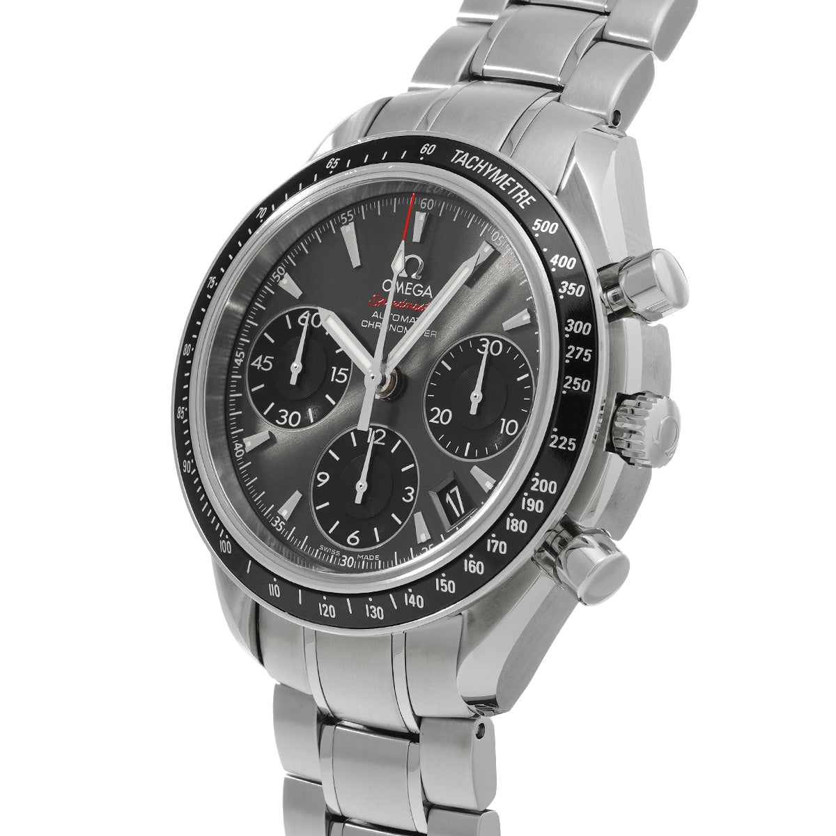 Speedmaster Date 323.30.40.40.06.001 Gray/Black OMEGA Men's [Pre-owned]