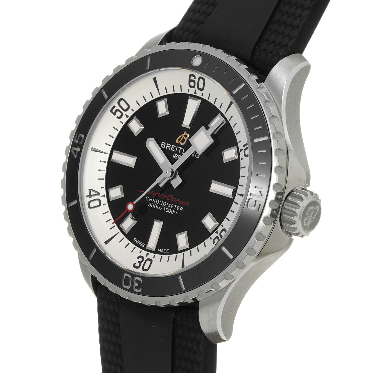 Super Ocean Automatic 42 A17375211B1S1 Black BREITLING Men's [Pre-Owned].