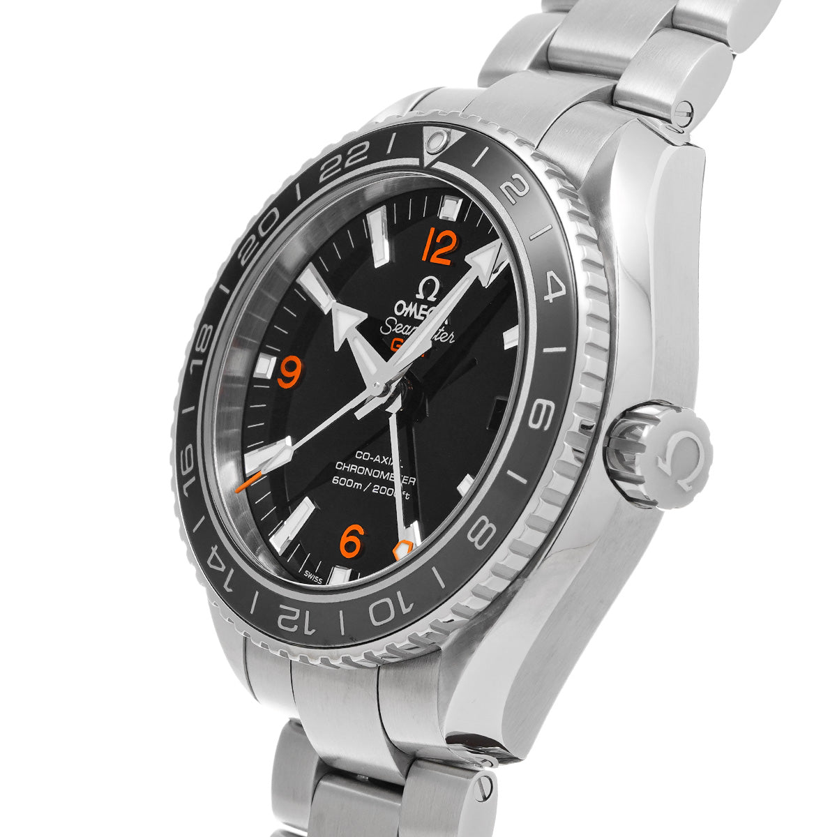 Seamaster Planet Ocean 600 Co-Axial GMT 232.30.44.22.01.002 Black OMEGA Men's [Pre-Owned].