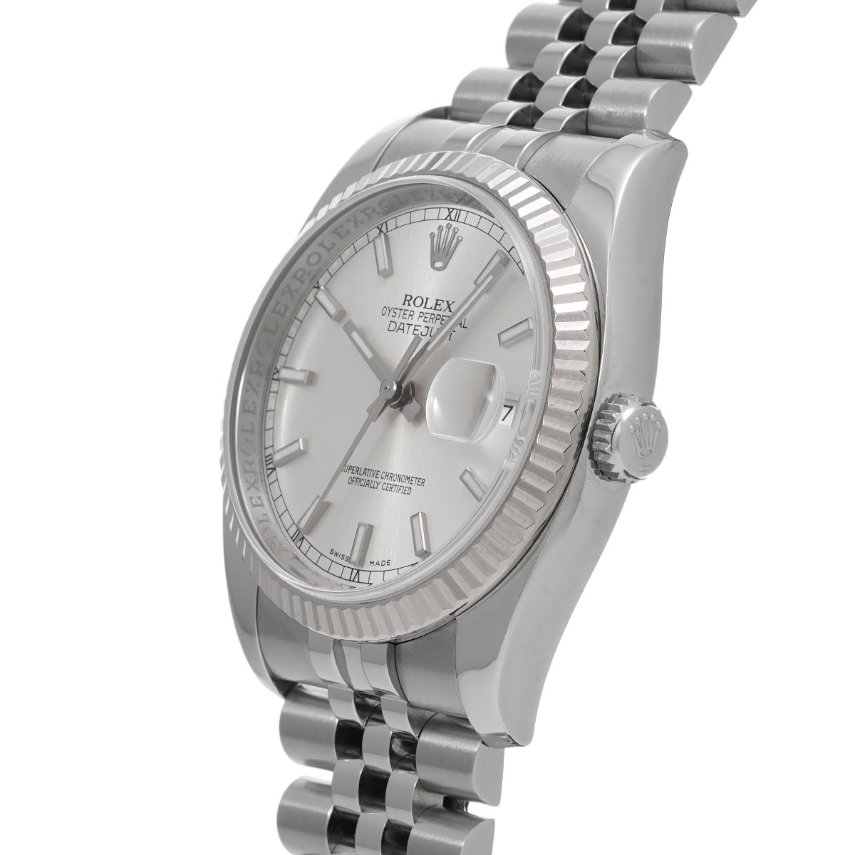 DATE JUST 116234 Random Serial Silver ROLEX Men's [Pre-owned].