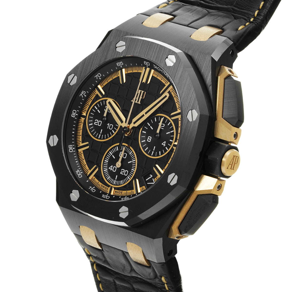 Royal Oak Offshore Chronograph 26420CE.OO.A127CR.01 Black AUDEMARS PIGUET Men's [Pre-Owned]