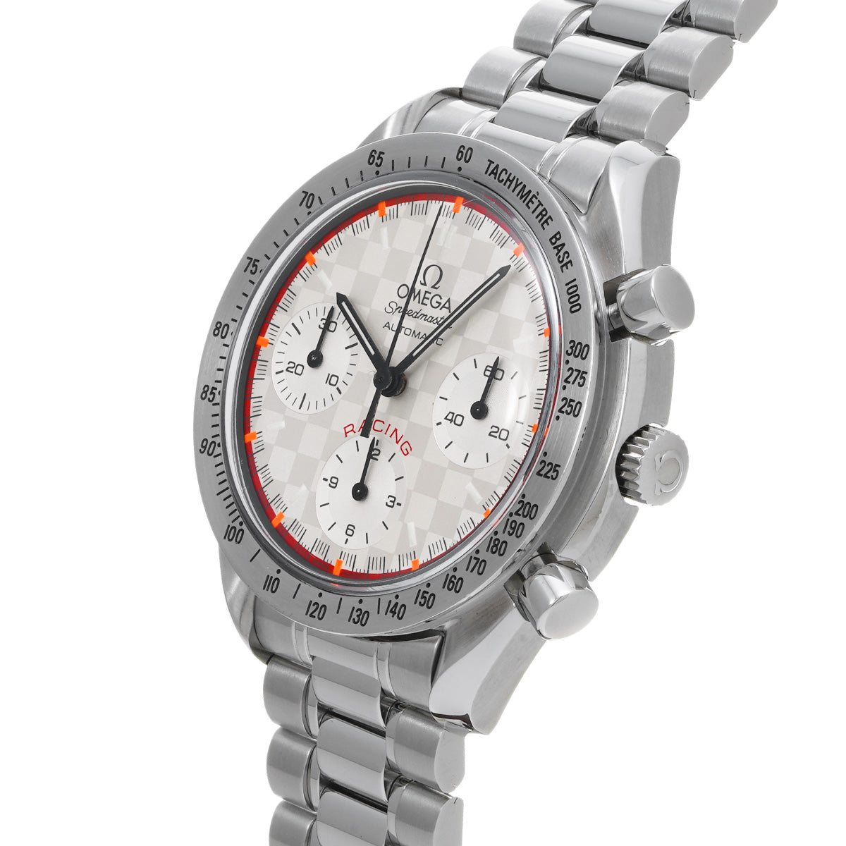 Speedmaster Racing Michael Schumacher 2000 3517.30 Silver OMEGA Men's [Pre-Owned].