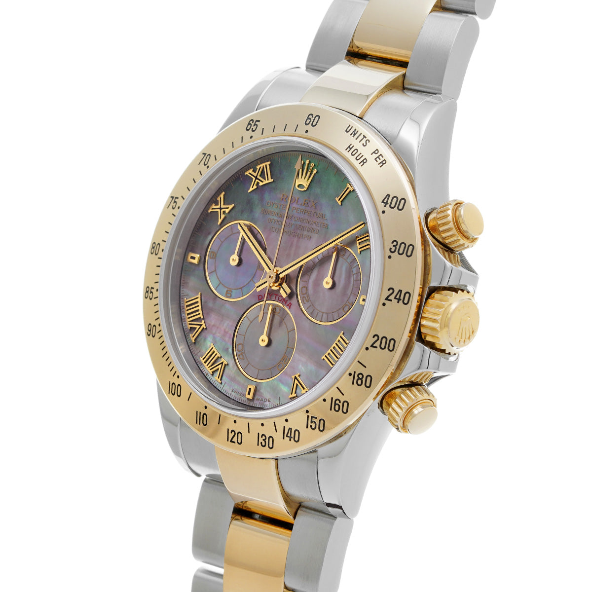 Cosmograph Daytona 116523NR P No. (manufactured around 2000) Black MOP ROLEX Men's [Pre-Owned].