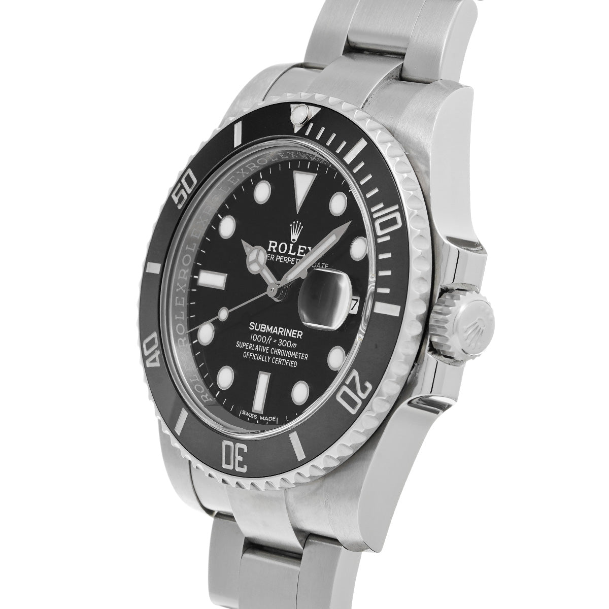 Submariner Date 116610LN Random Serial Black ROLEX Men's [Pre-Owned].