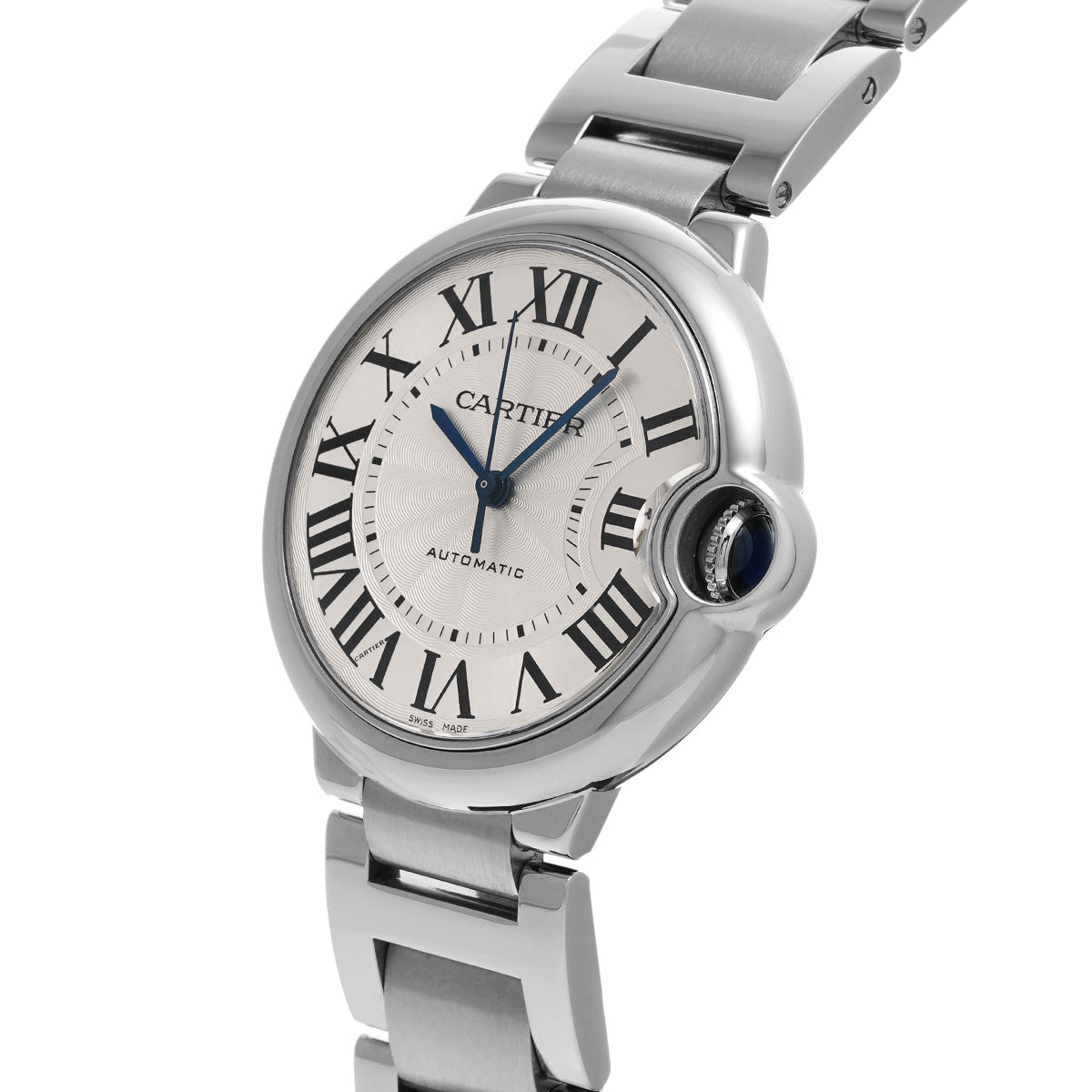 Ballon Bleu de Cartier 36mm W6920046 Silver CARTIER Unisex [Pre-Owned].