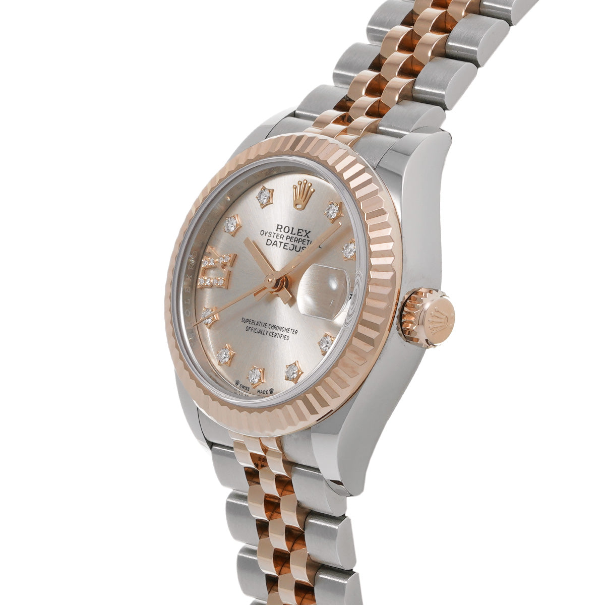 Lady Datejust 28 279171G Random Serial Ros/Diamond ROLEX Ladies [Pre-Owned].