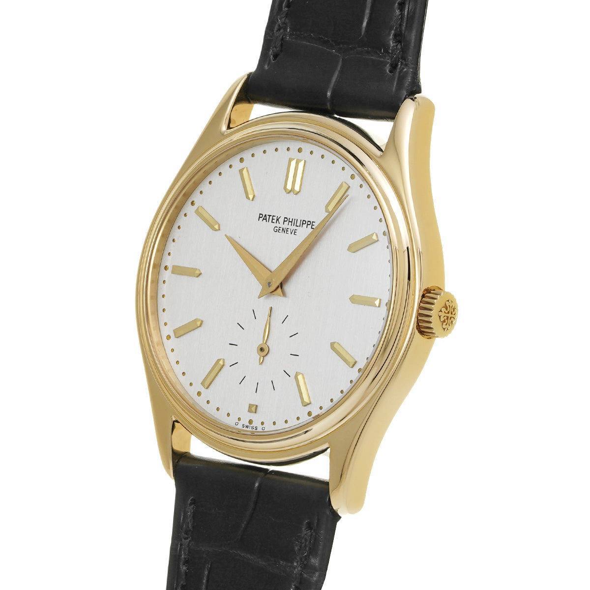 Calatrava 5023 Silver PATEK PHILIPPE Men's [Pre-Owned].