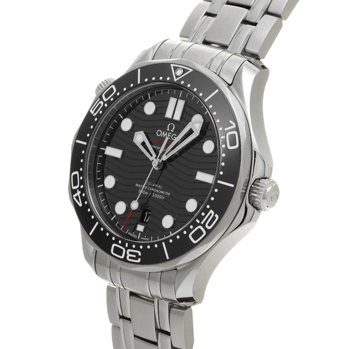 Seamaster Diver 300 Co-Axial Master Chronometer 210.30.42.20.01.001 Black OMEGA Men's [Pre-Owned].
