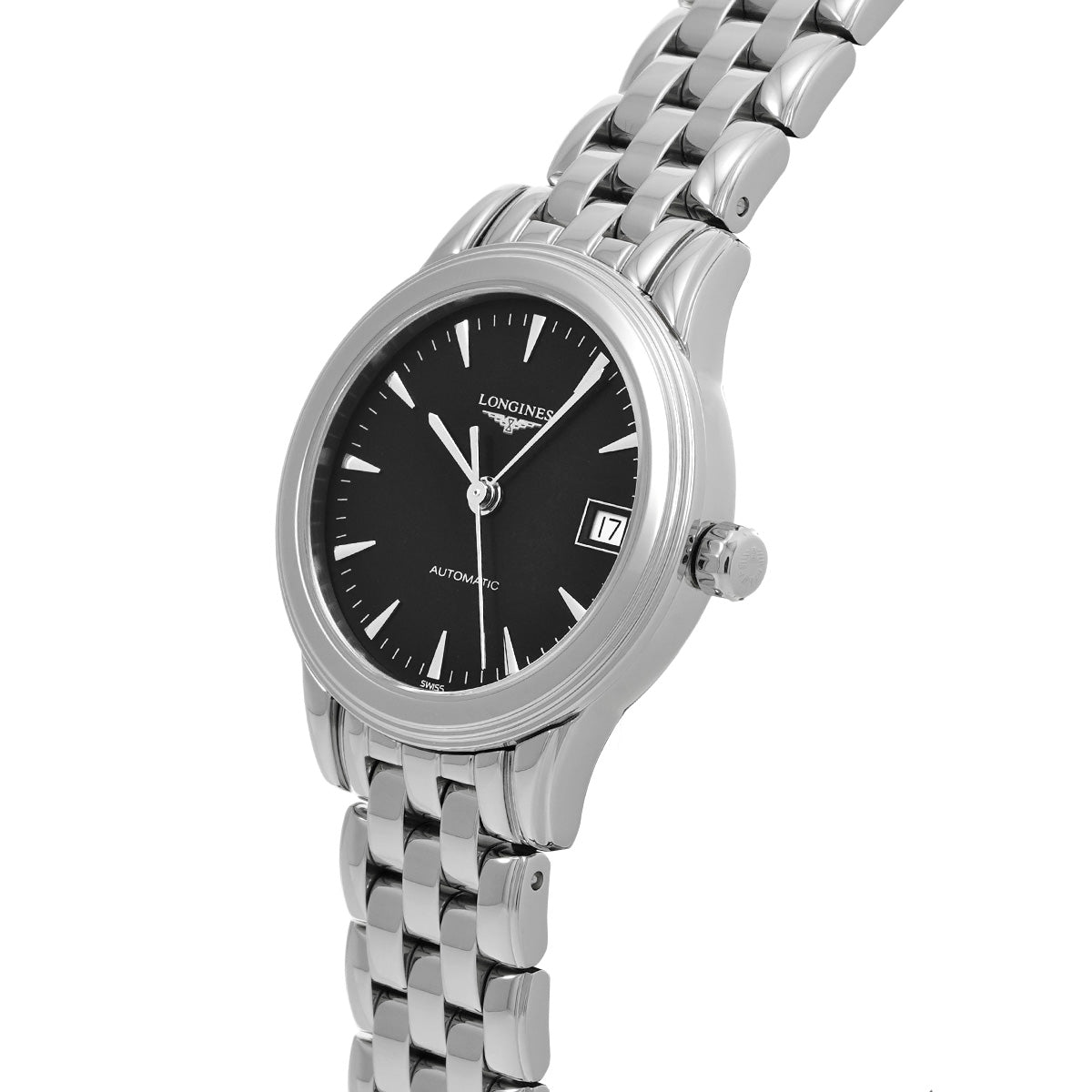 Flagship L4.274.4.52.6 Black LONGINES Ladies [New].