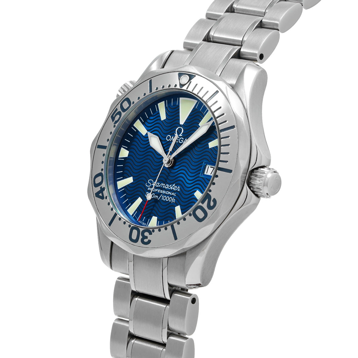 Seamaster Professional 300 2263.80 Blue OMEGA Men's [Pre-Owned].