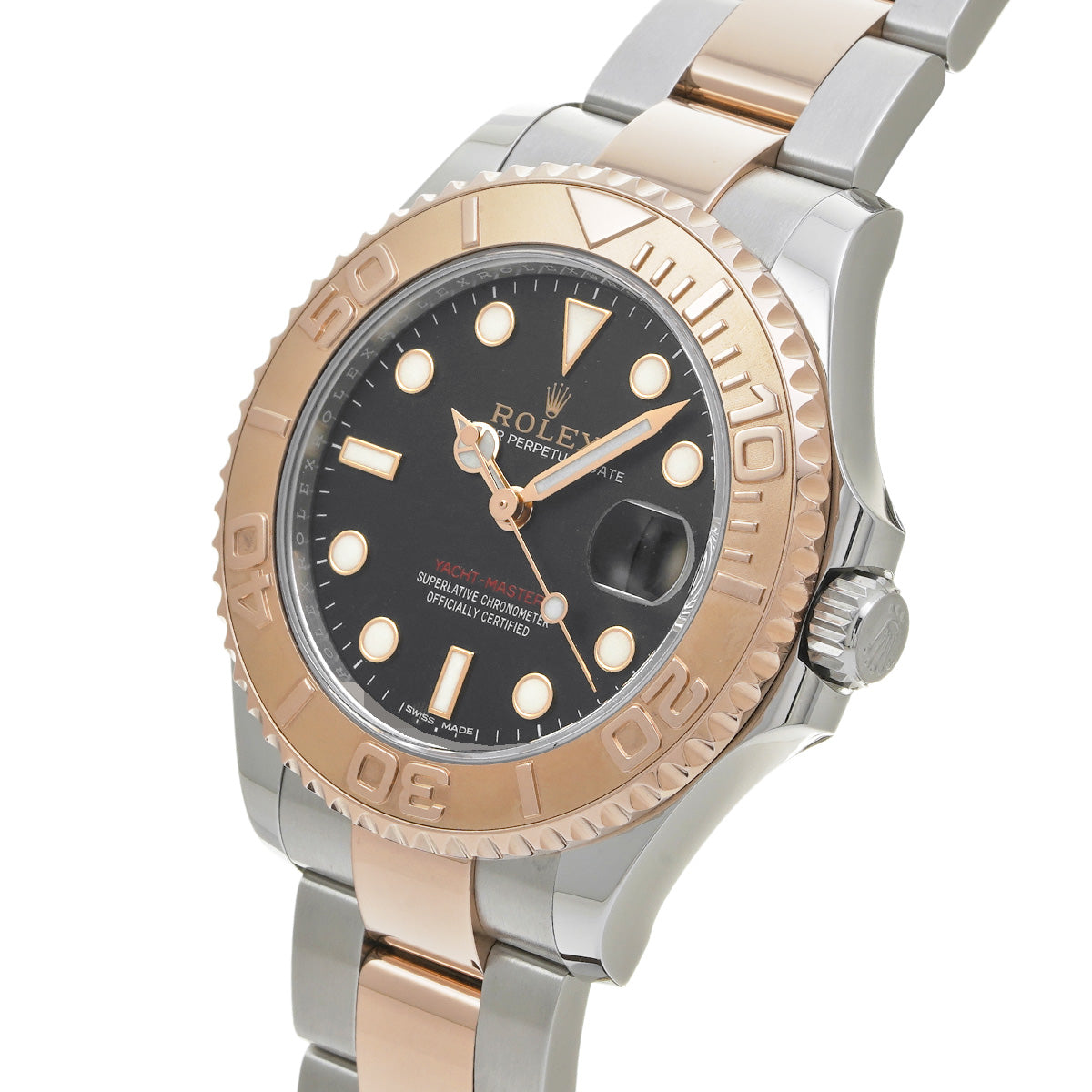 Yacht-Master 37 268621 Random Serial Black ROLEX Unisex [Pre-Owned].