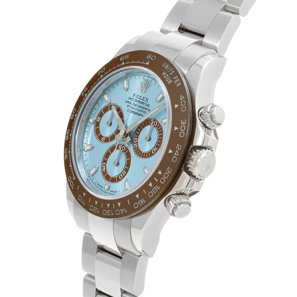 Cosmograph Daytona 116506 Ice Blue/Chestnut Brown ROLEX Men's [Pre-owned]