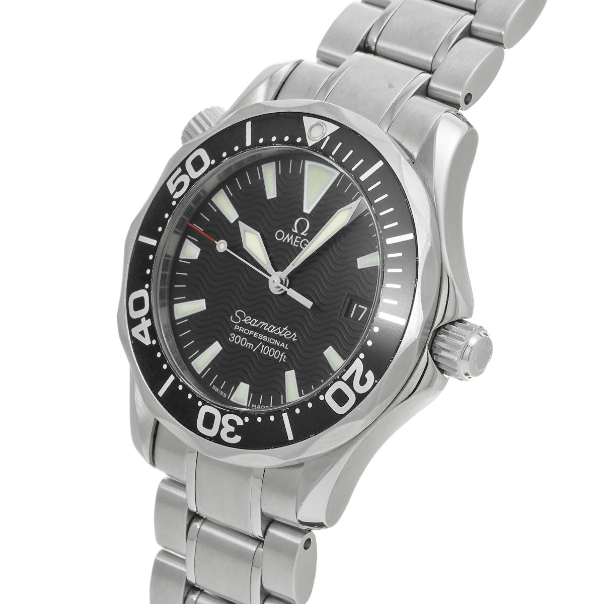 Seamaster Professional 300 2262.50 Black OMEGA Men's [Pre-Owned].