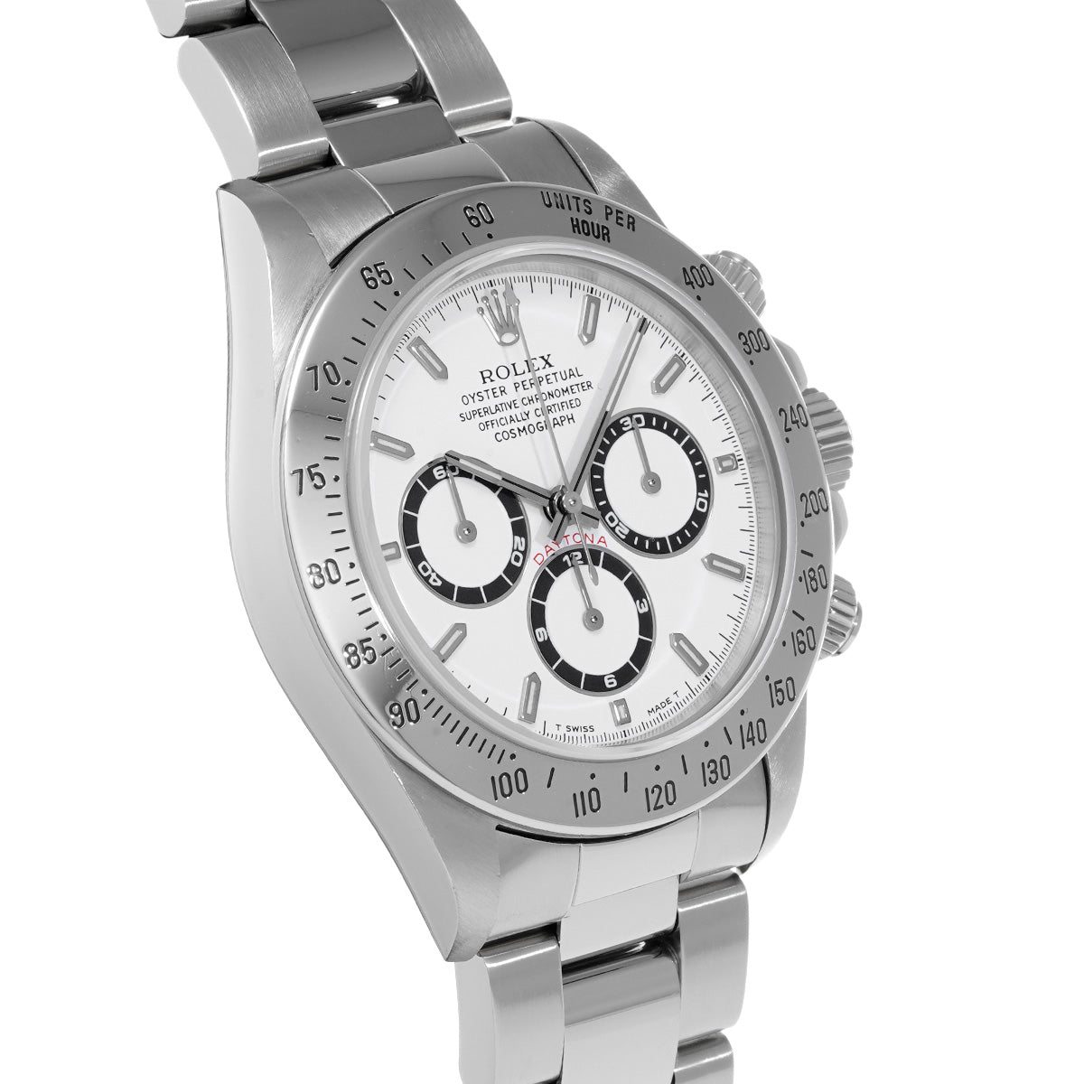 Cosmograph Daytona 16520 U (manufactured circa 1997) White ROLEX Men's [Pre-Owned].