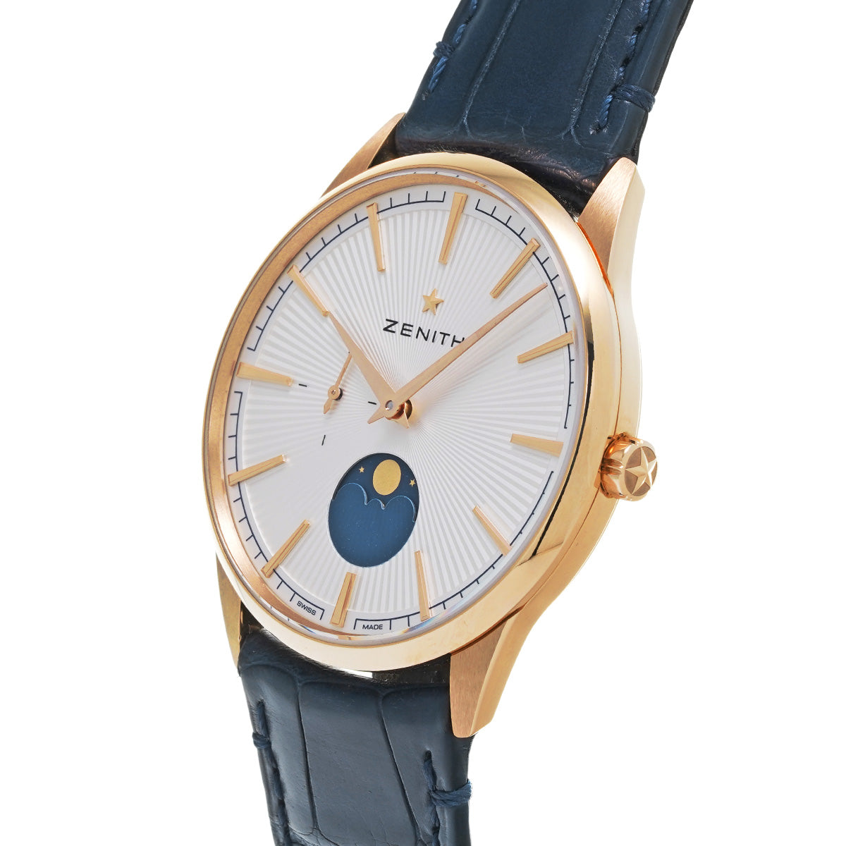 Elite Moonphase 18.3100.692/01.C922 Silver ZENITH Men's [Pre-Owned].
