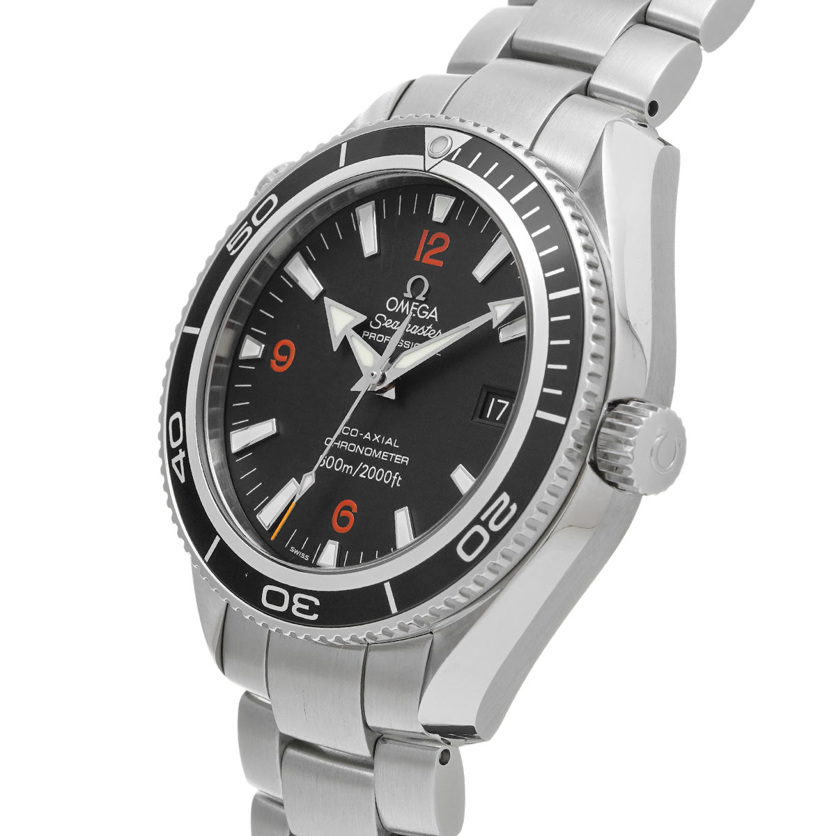 Seamaster Planet Ocean 600 Co-Axial 2201.51 Black OMEGA Men's [Pre-Owned].