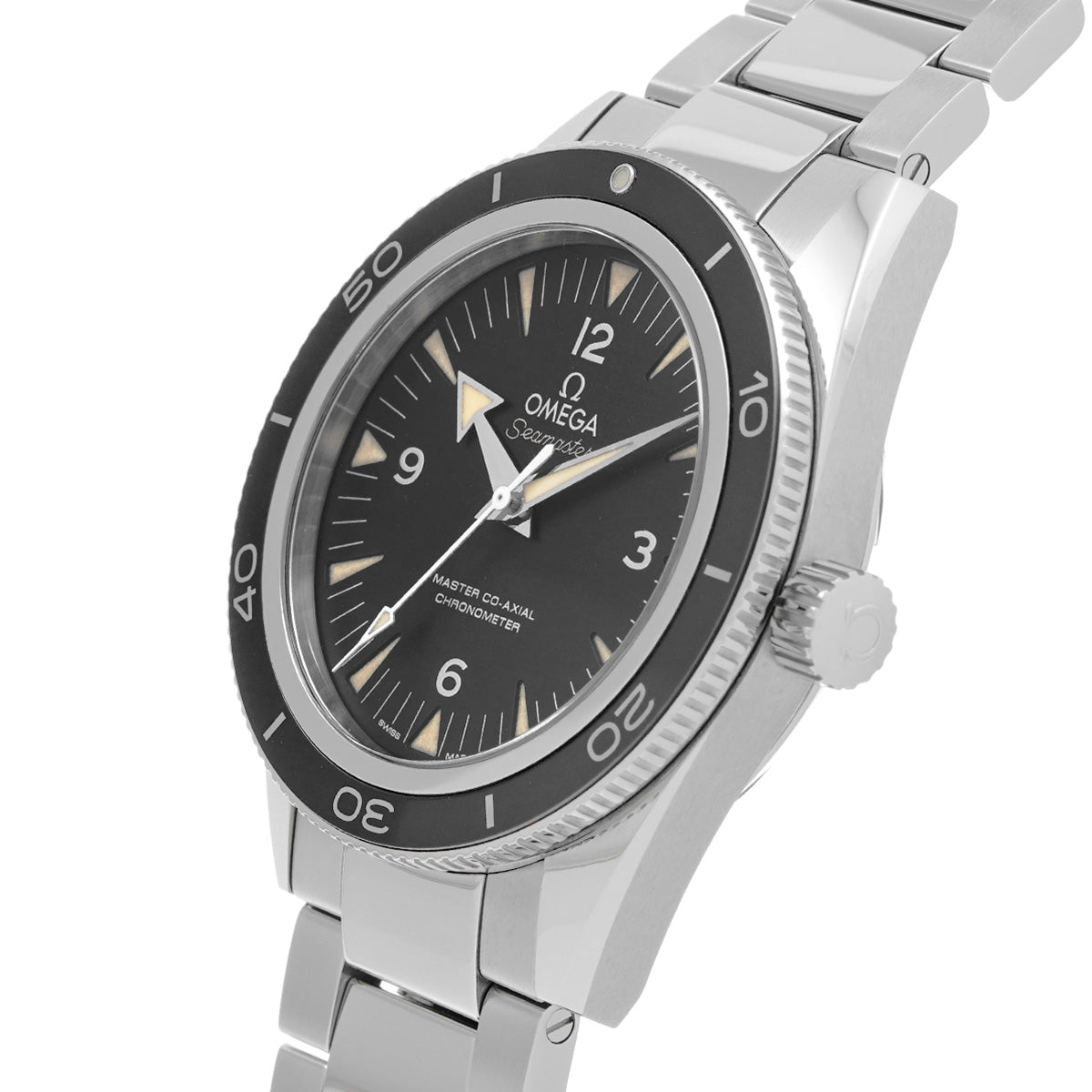 Seamaster 300 Master Co-Axial 233.30.41.21.01.001 Black OMEGA Men's [pre-owned].