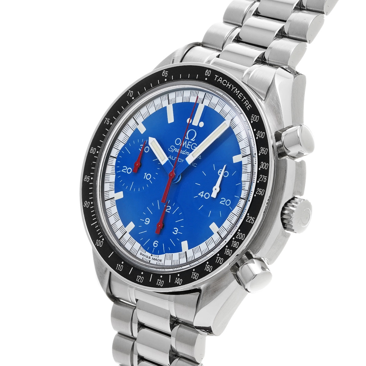 Speedmaster Racing Michael Schumacher 3510.81 Blue OMEGA Men's [Pre-Owned].