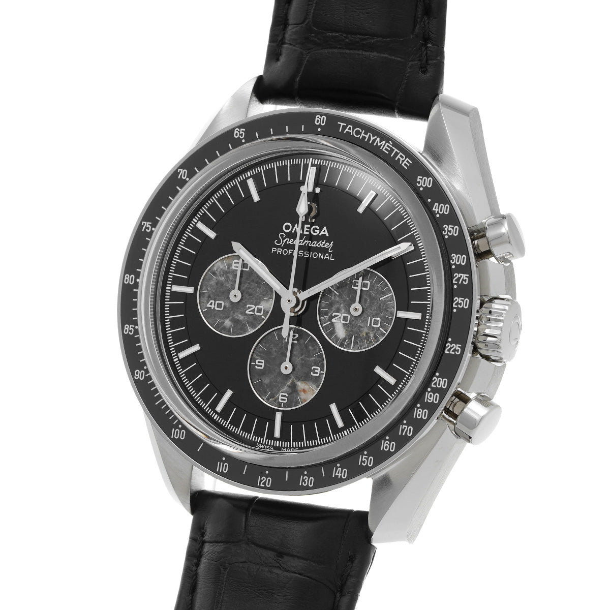 Speedmaster Caliber 321 311.93.42.30.99.001 Onyx/Meteorite OMEGA Men's [Pre-Owned].