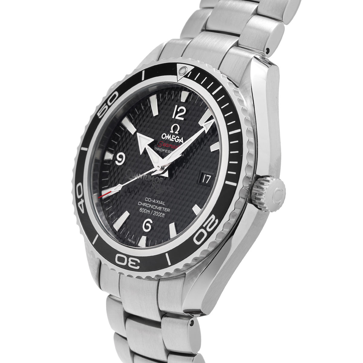 Seamaster Planet Ocean 600 Co-Axial 007 222.30.46.20.01.001 Black OMEGA Men's [Pre-Owned].