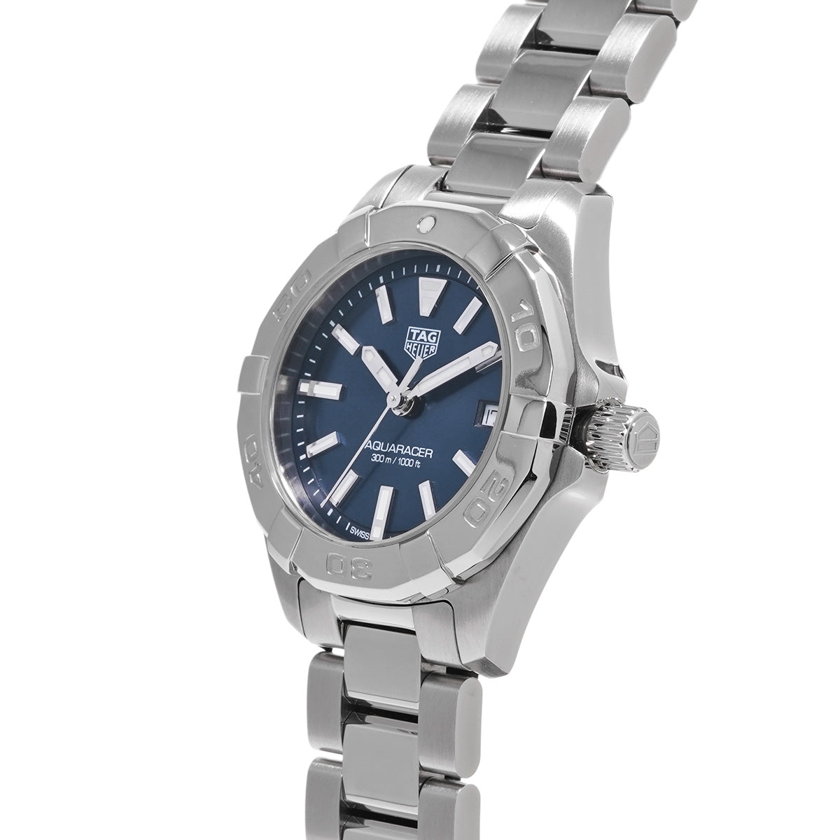 Aquaracer Quartz WBD1412.BA0741 Blue TAG HEUER Ladies [Pre-Owned]